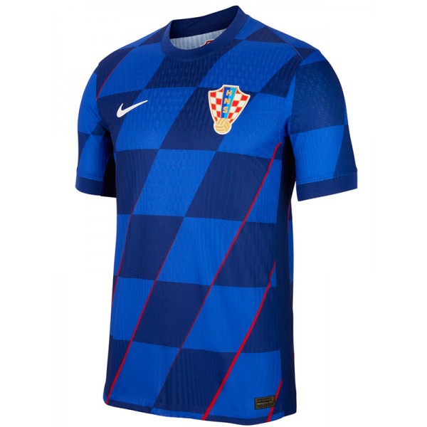 Croatia maglia da trasferta uniforme da calcio seconda divisa da calcio da uomo top maglia sportiva Coppa Euro 2024
